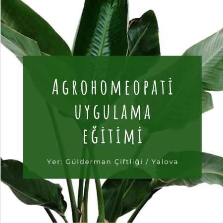 Agrohomeopati Uygulama Eğitimi